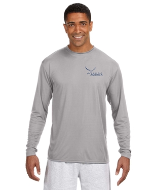 6583- A4 Mens Cooling Performance Long Sleeve T-Shirt 